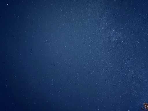 Deep Blue Night Sky